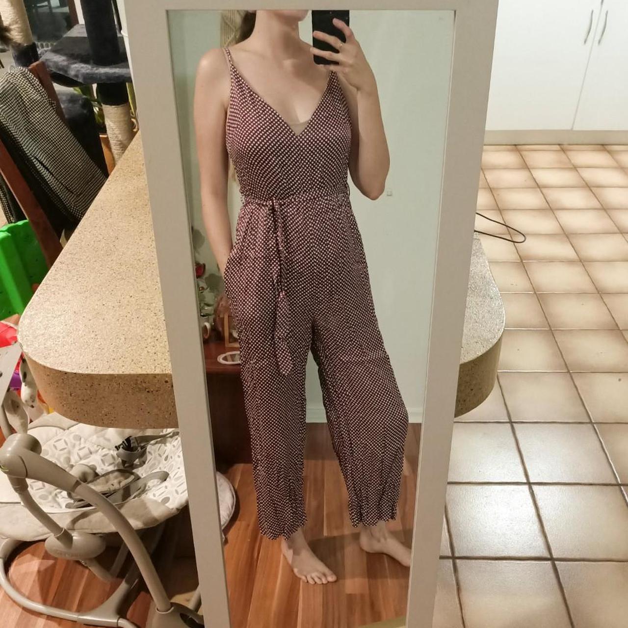 Dress Zimmermann Polka Dot Jumpsuit Zimmermann Burgundy/plum Polka