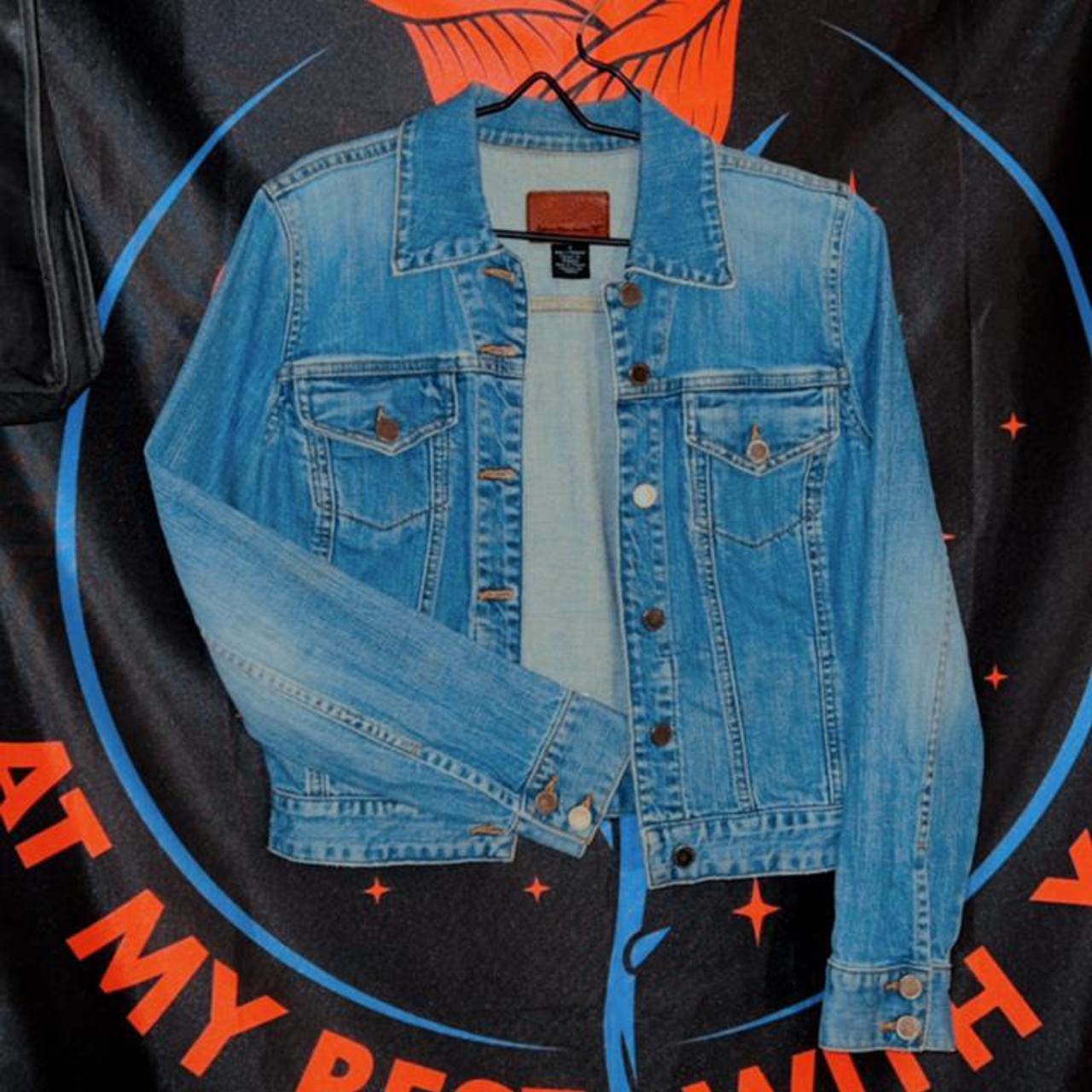 Calvin Klein Jean Jacket Size M 🧵 jean jacket... Depop