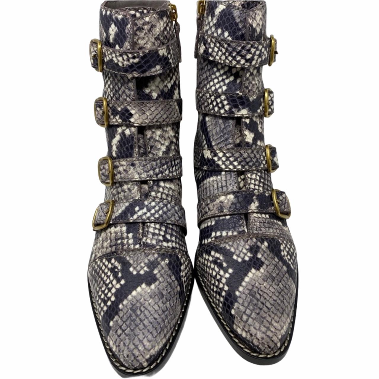 J crew outlet snakeskin boots