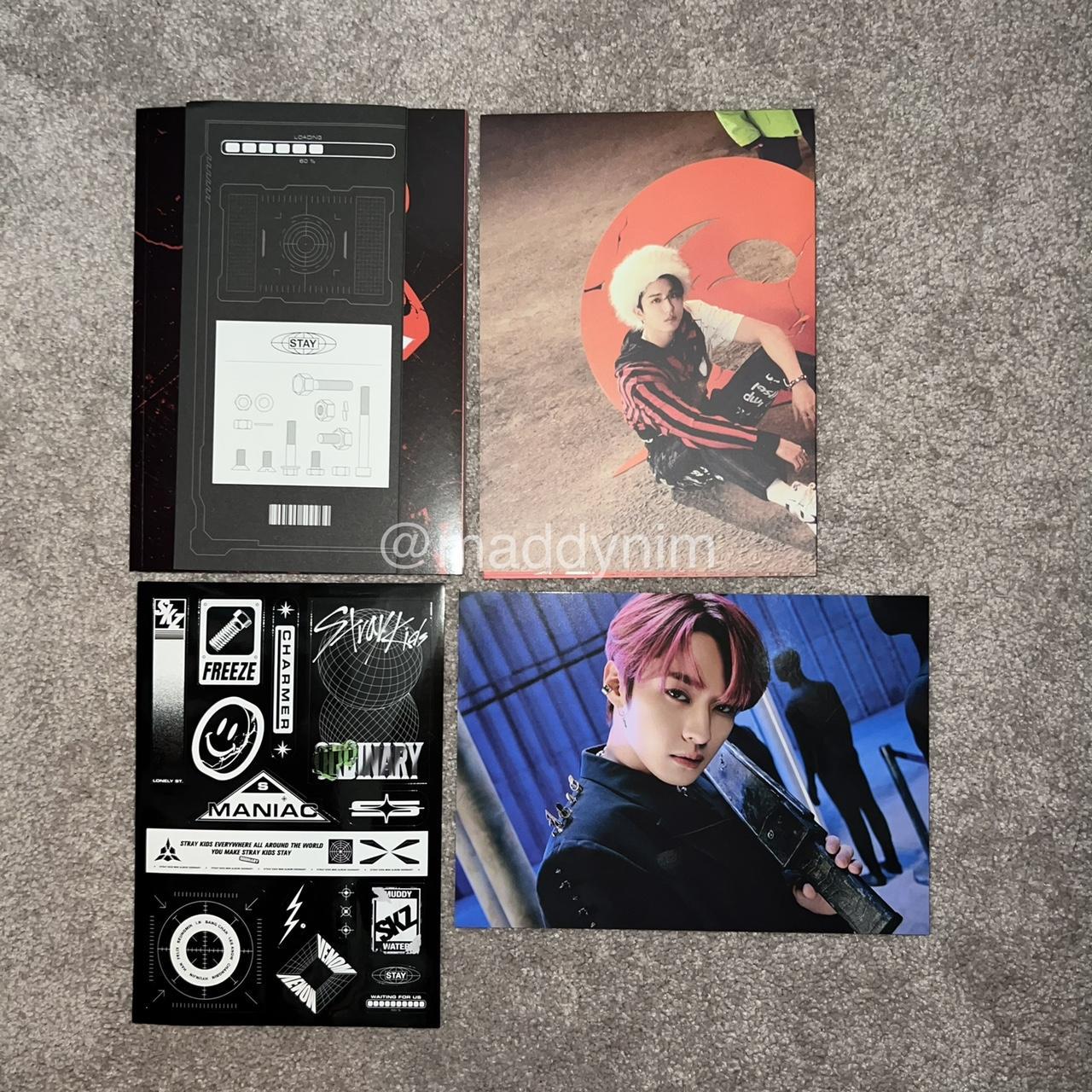 wts / lfb unsealed stray kids (스트레이 키즈) album mask... - Depop