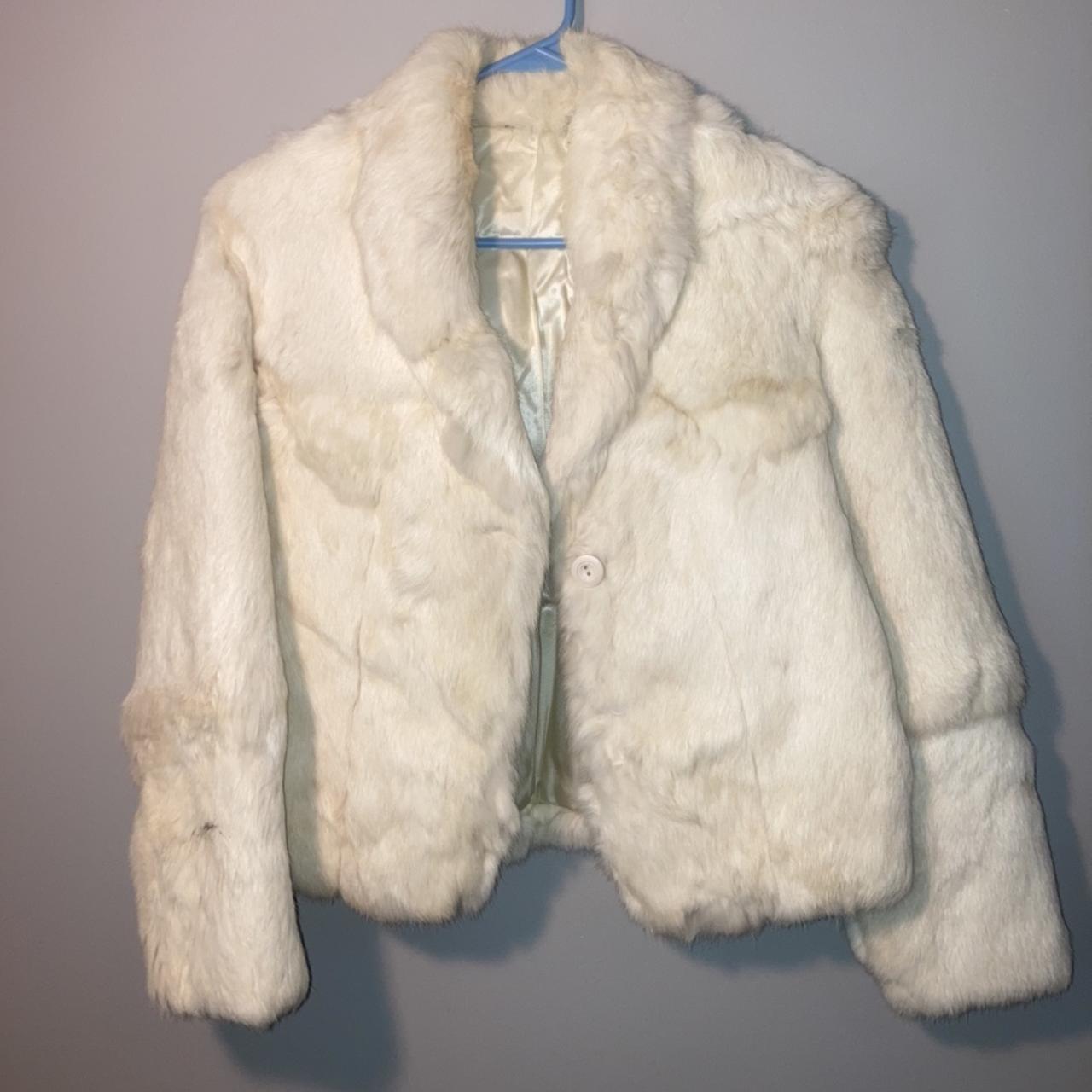 opera rabbit fur coat