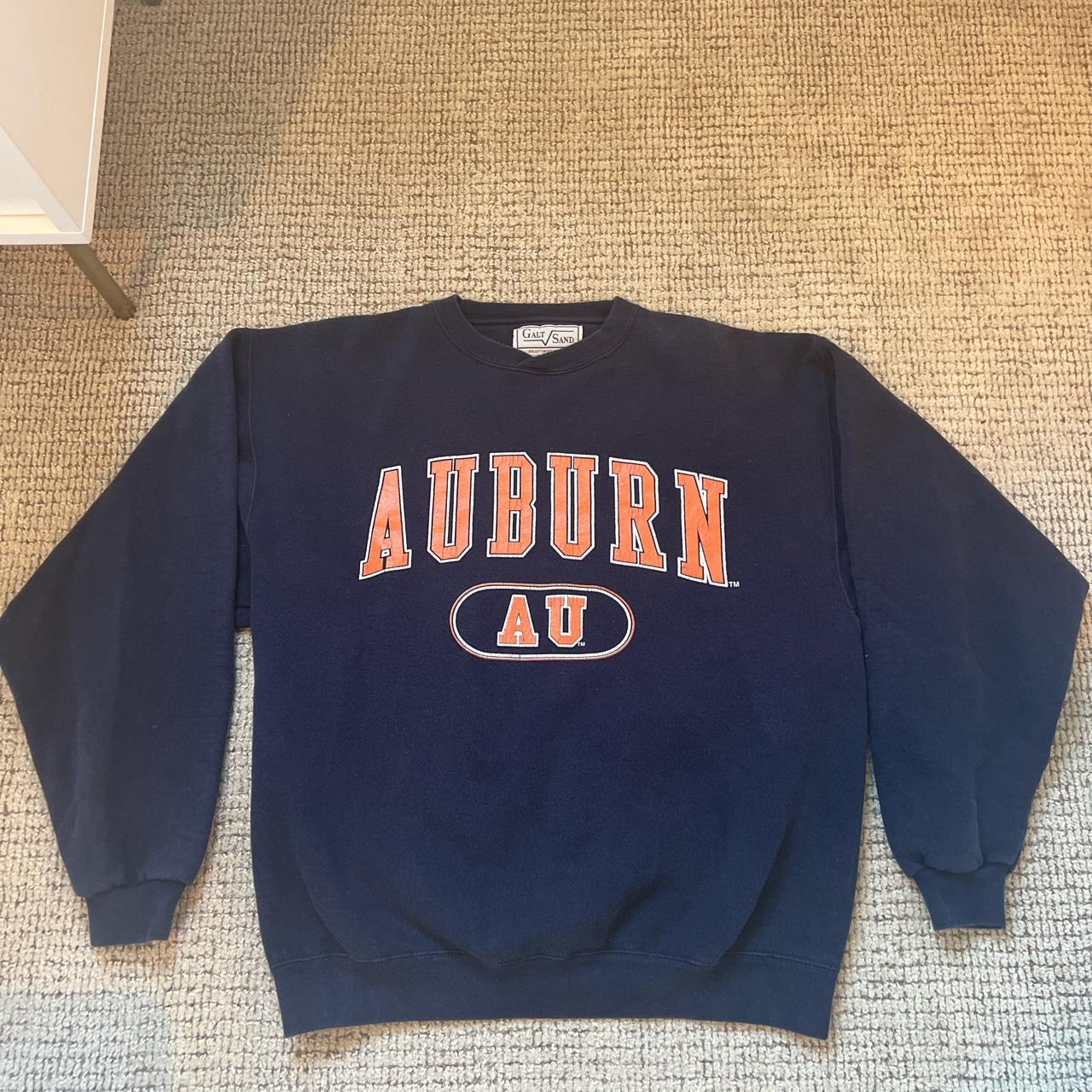 Auburn University College Crewneck - Fits Size... - Depop