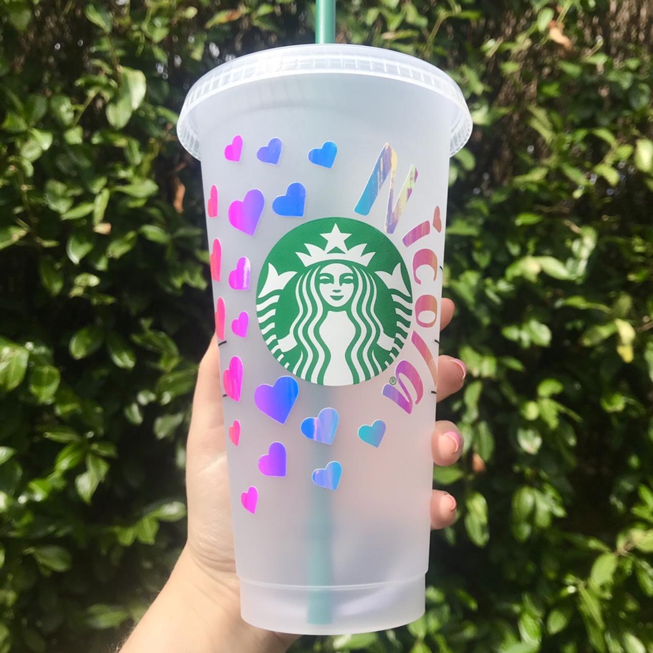 Plastic Reusable Cold Cup with Lid & Straw - 24 fl oz: Starbucks