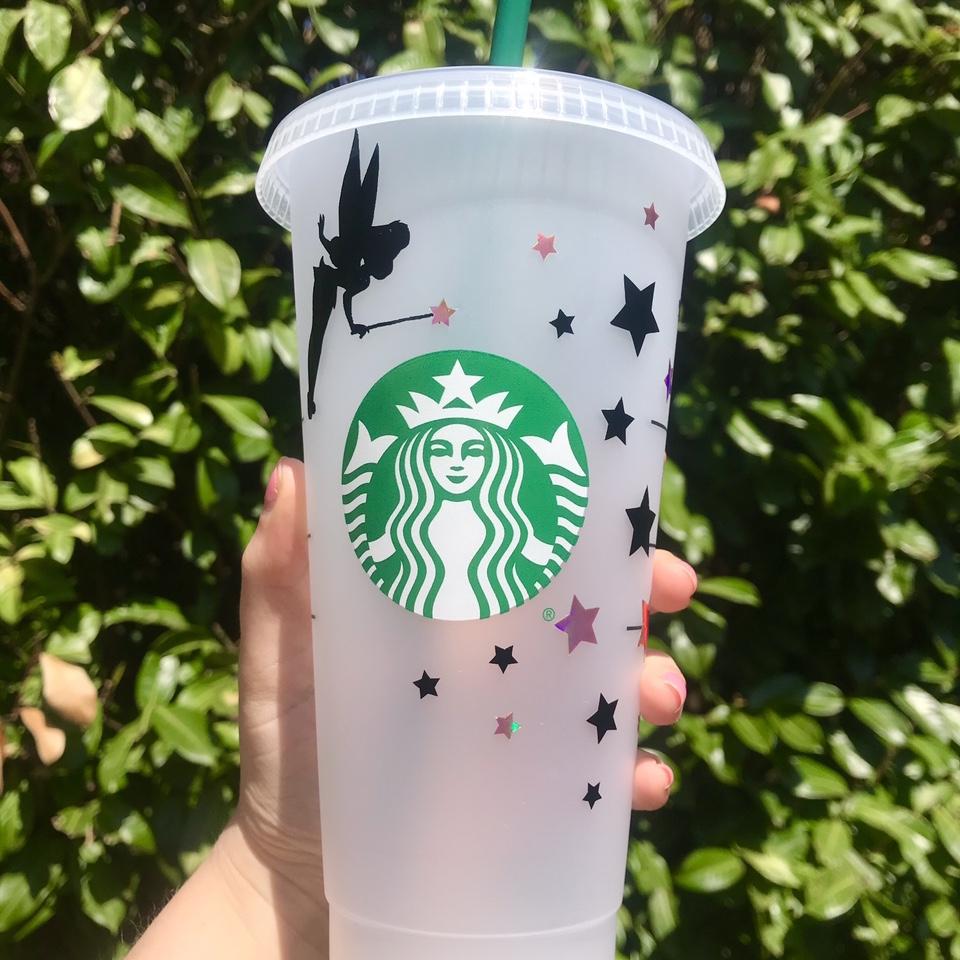 Tinkerbell Starbucks Cold Cup Wrap – thepapergardenn