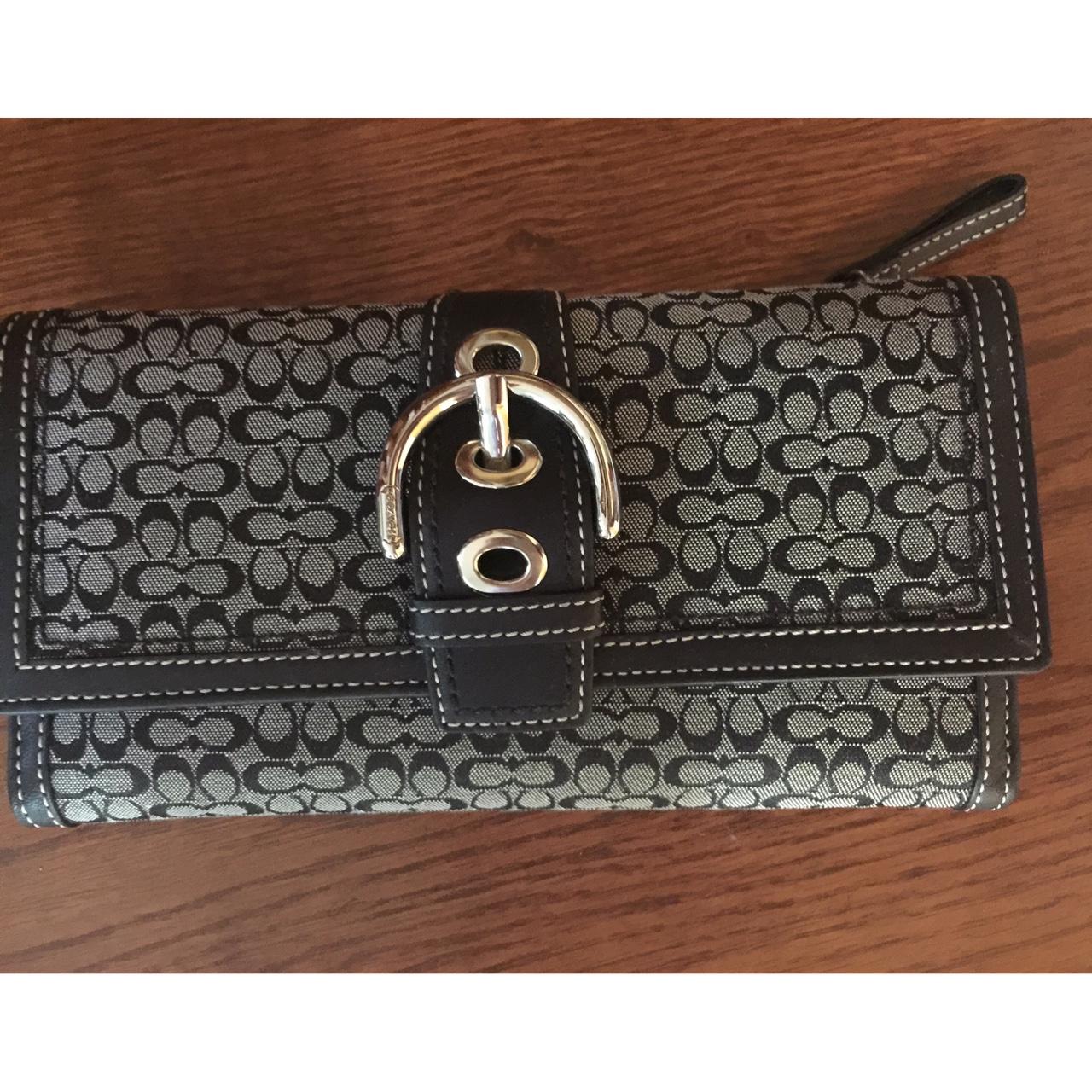 Authentic Coach Wallet Black. Brand New. #coach #wallet - Depop