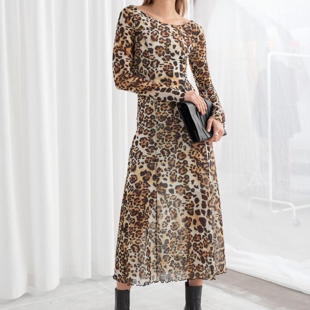 Leopard print dress shop & other stories