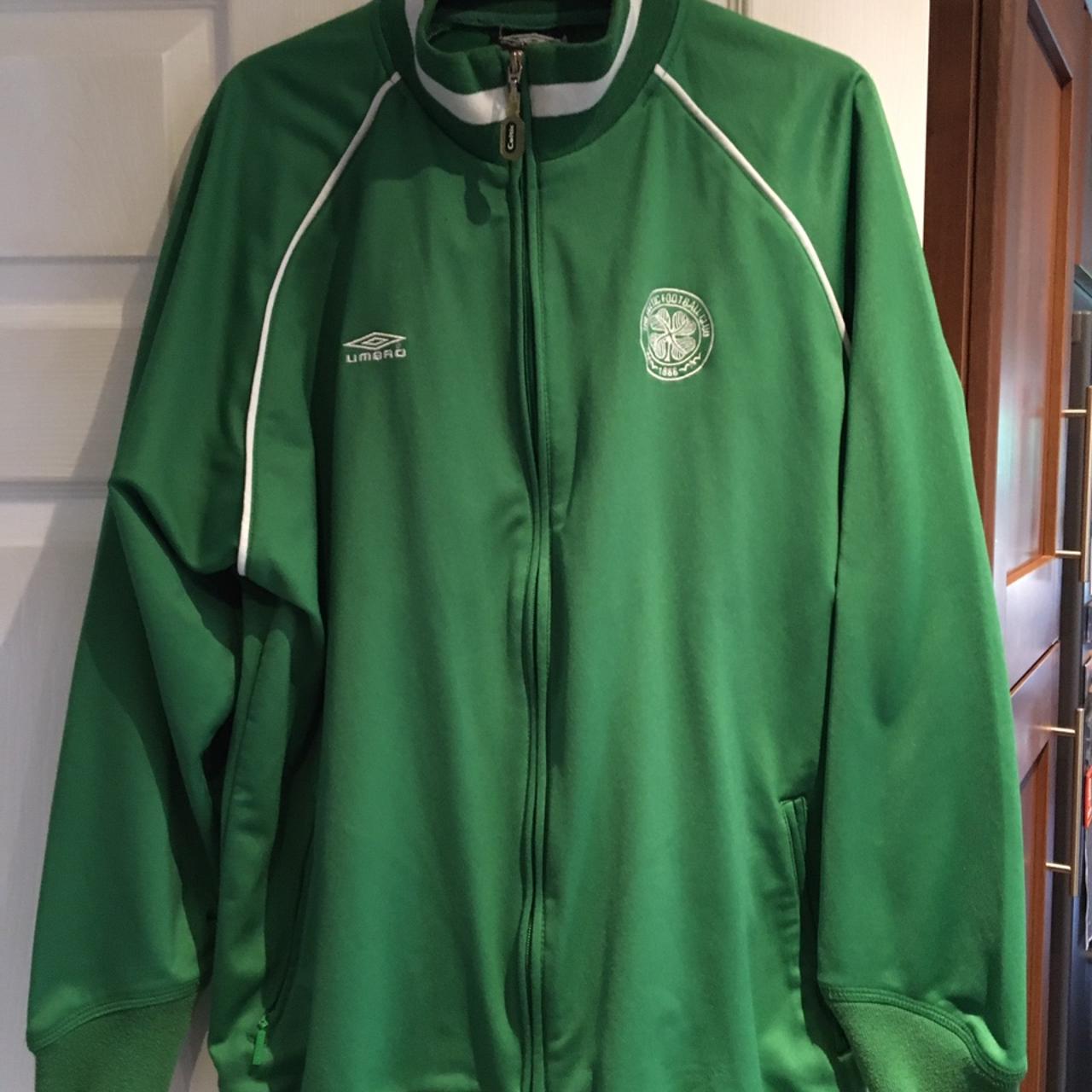 Celtic FC tracksuit top Umbro size