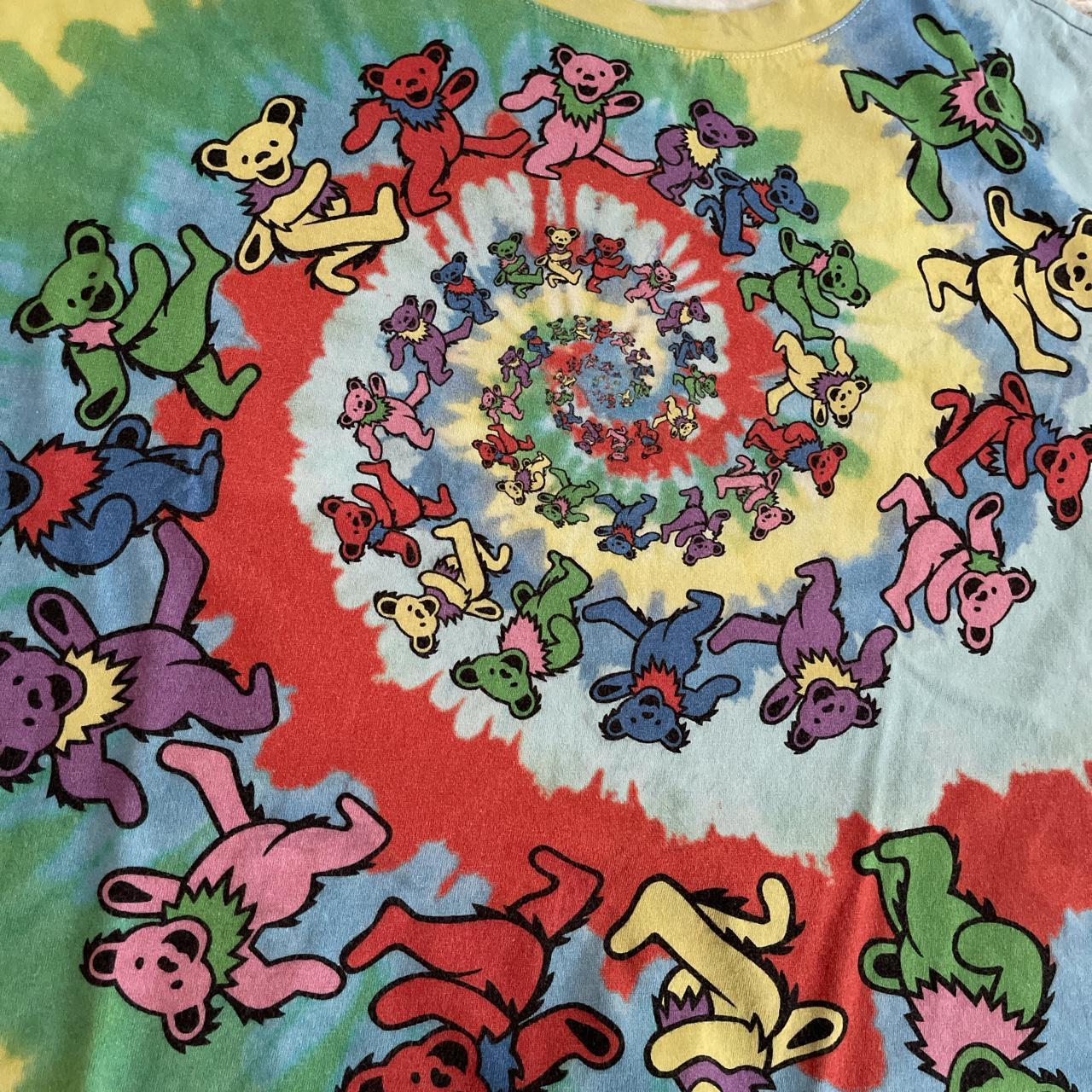 Real Vintage 1995 Grateful Dead Dancing Bears Spiral - Depop