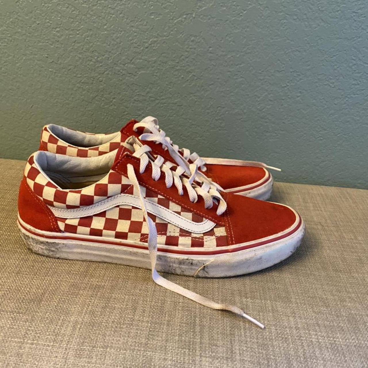 checkered vans size 10