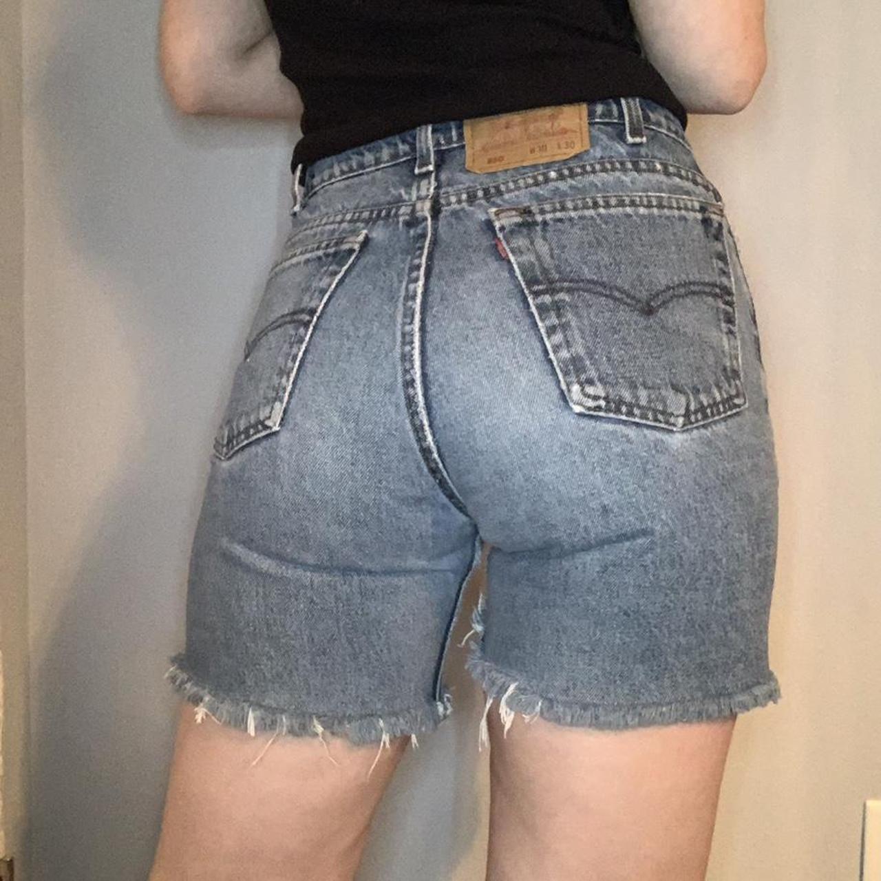 Levis shorts clearance womens vintage