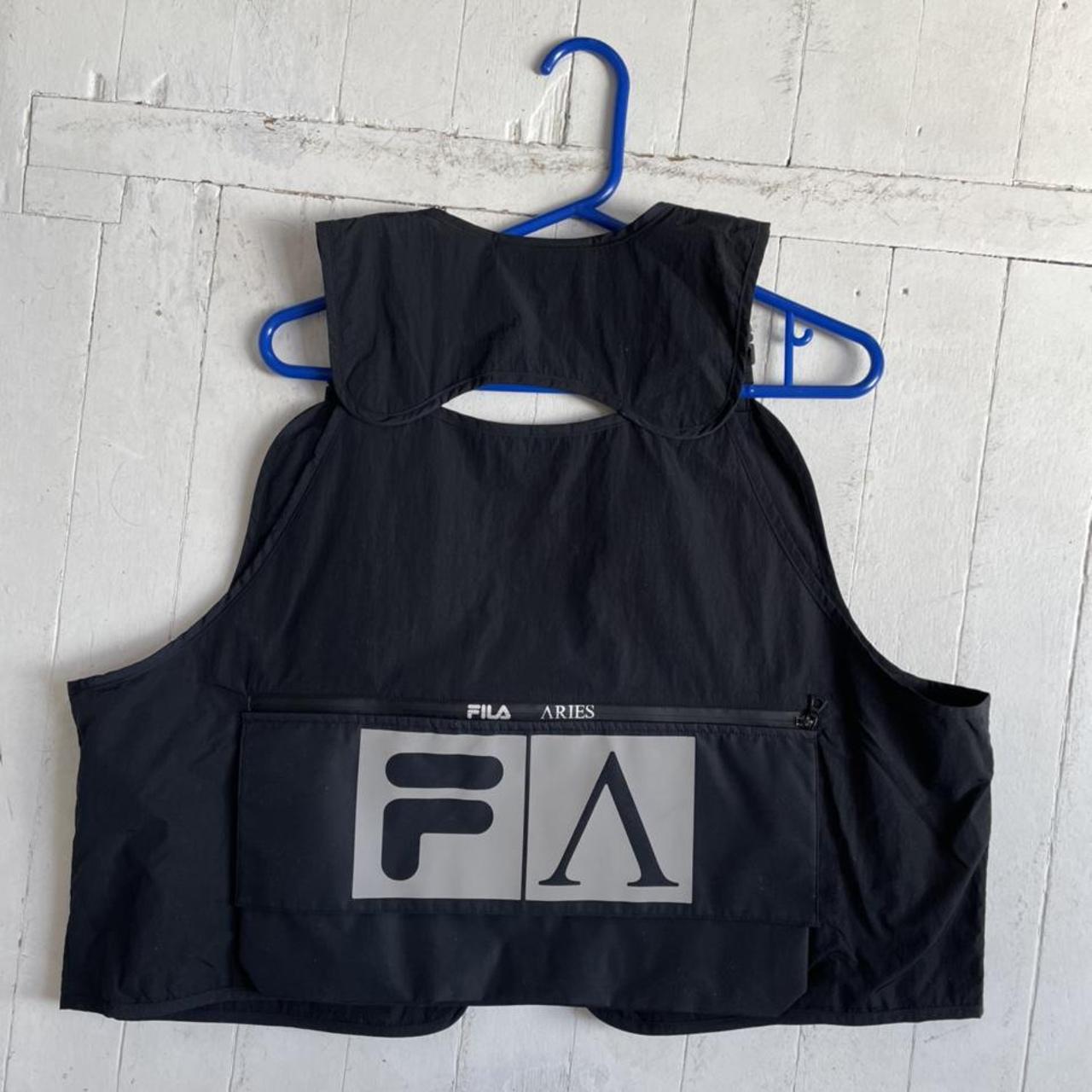 Fila x AiresArise collaboration Cargo vest