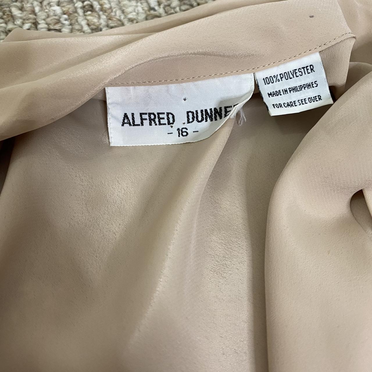 Alfred Dunner Women's Tan Blouse | Depop