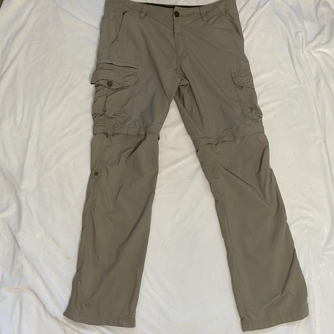 Quechua tactical cargo pants. Has removable zip legs... Depop