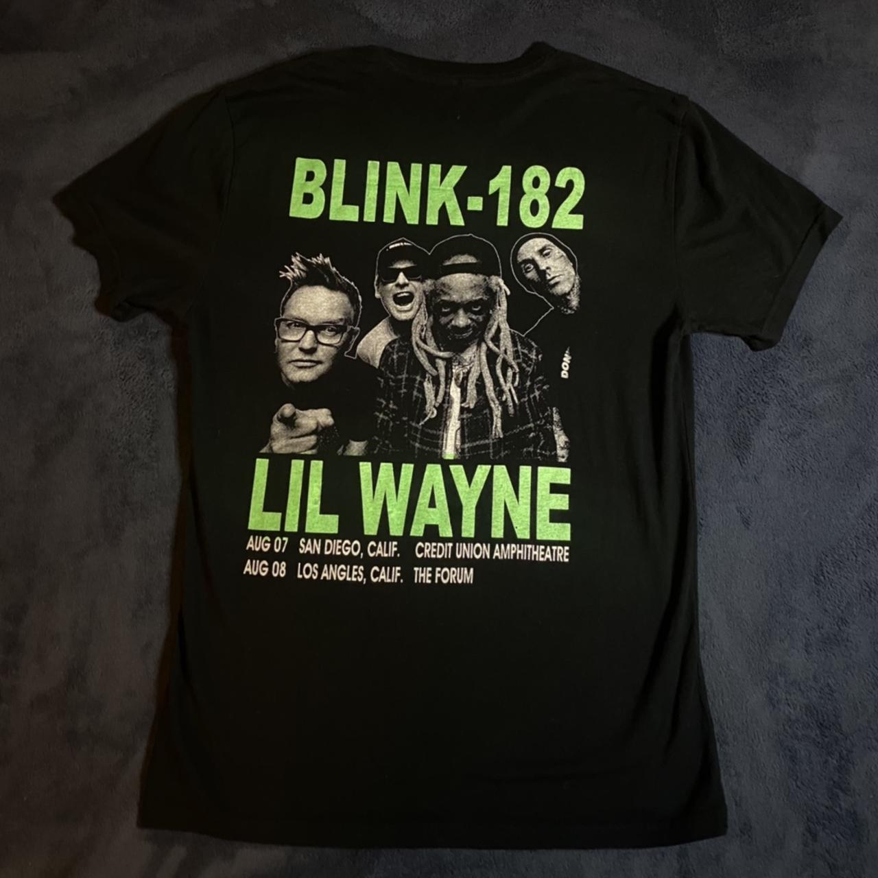 blink 182 lil wayne tour merch