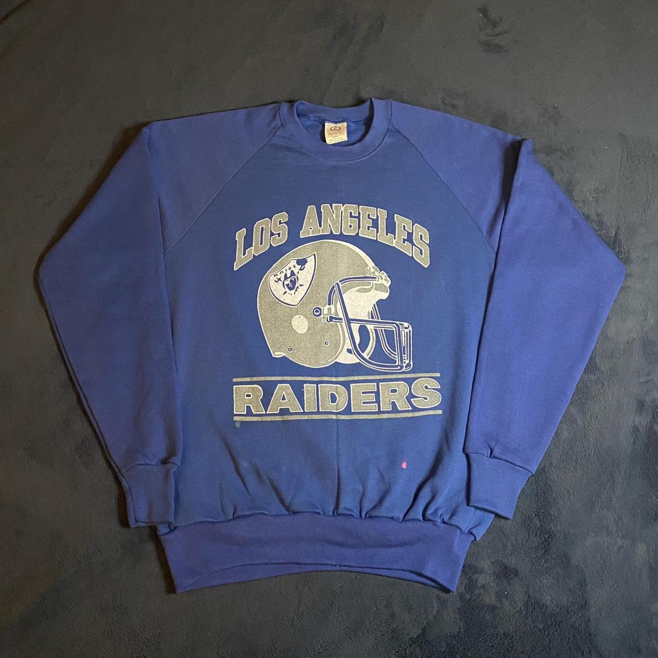 Vintage Los Angeles Raiders Tee 1990 AFC champs - Depop