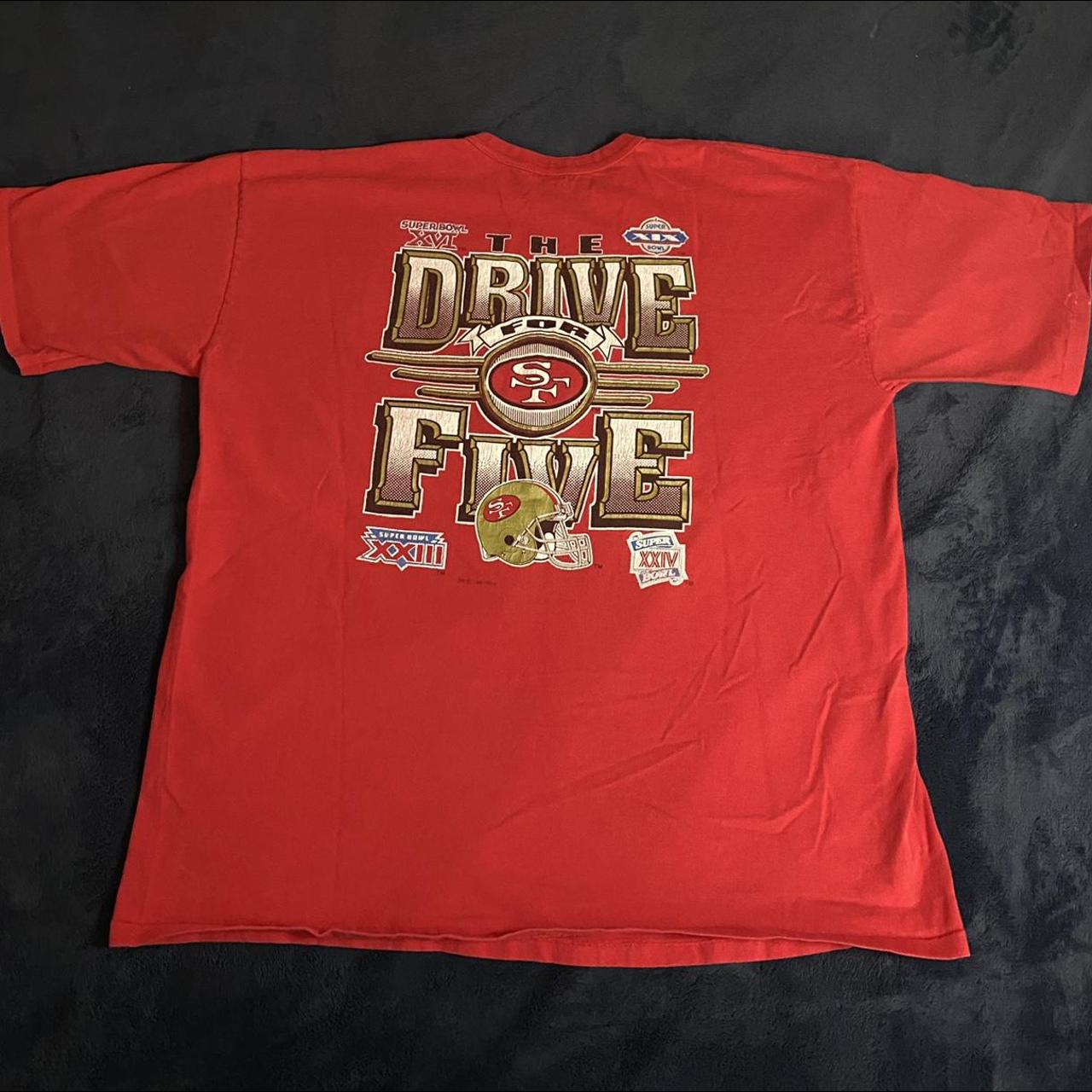 Vtg 90s Logo Athletic San Francisco 49ers Super Bowl - Depop