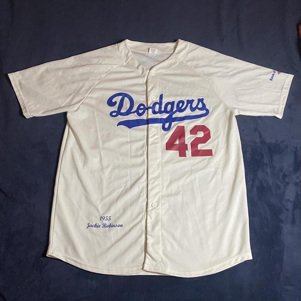 Vintage Style Jackie Robinson Brooklyn Dodgers - Depop