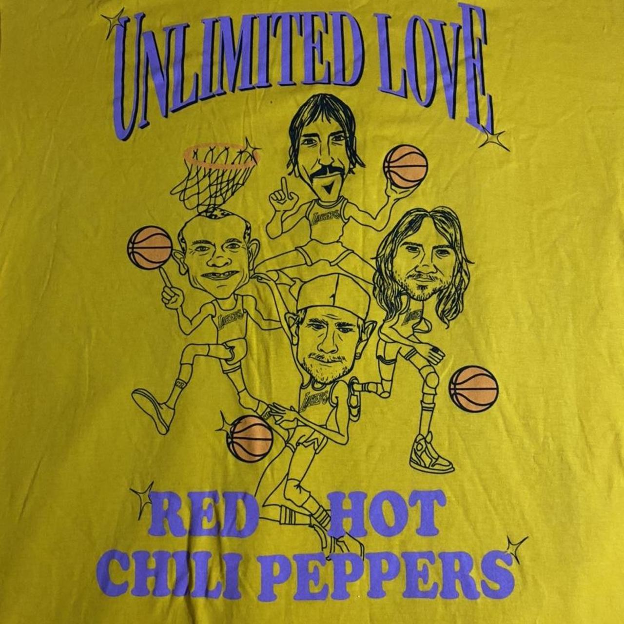 Lakers x Red Hot Chili Peppers Unlimited Love - Depop