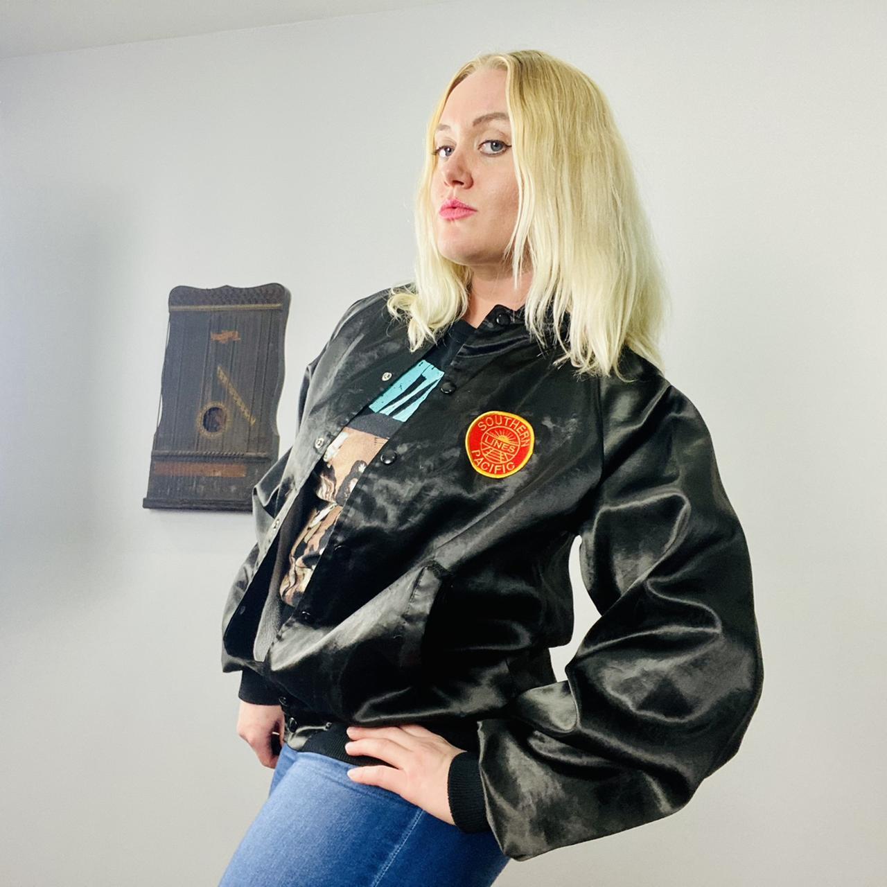 Ameri vintage　10th JACKET Vintage Made in USA Southern Pacific Railroad train | Depop