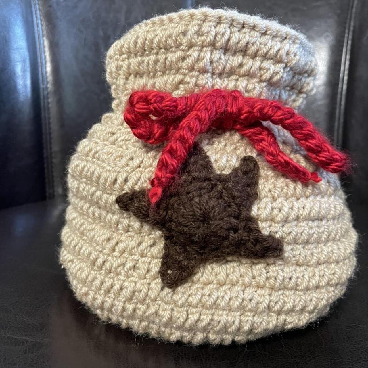 Hand crocheted Animal Crossing bell bag! Would