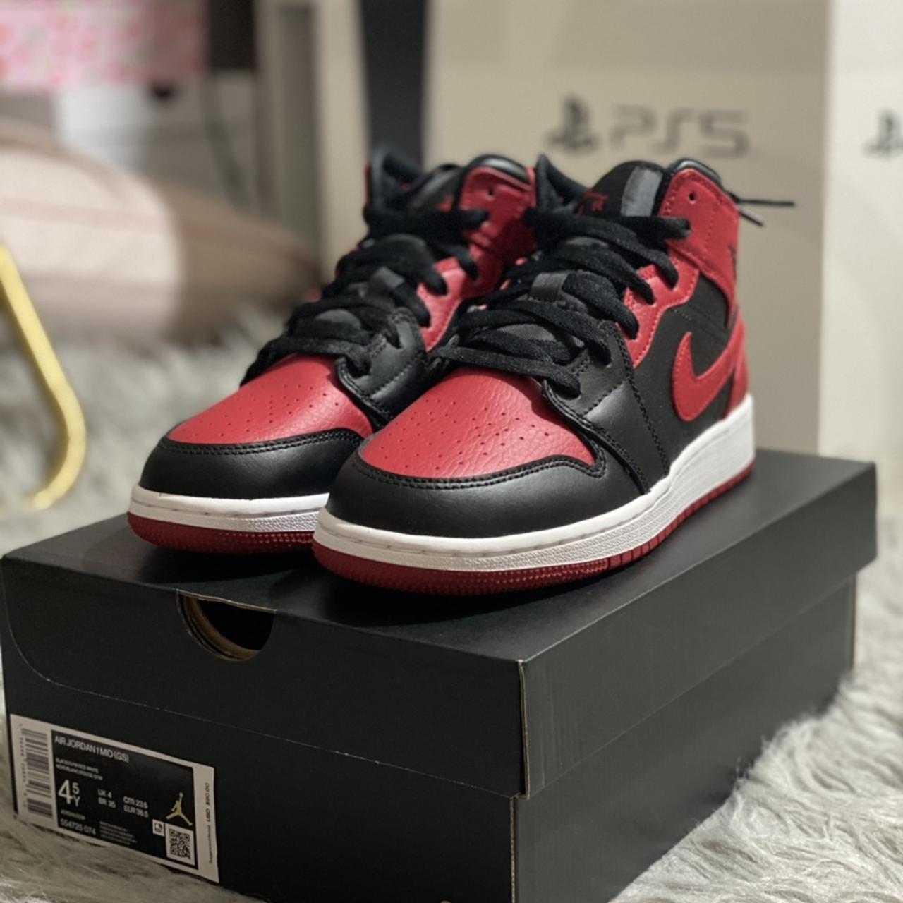size 1.5 jordans