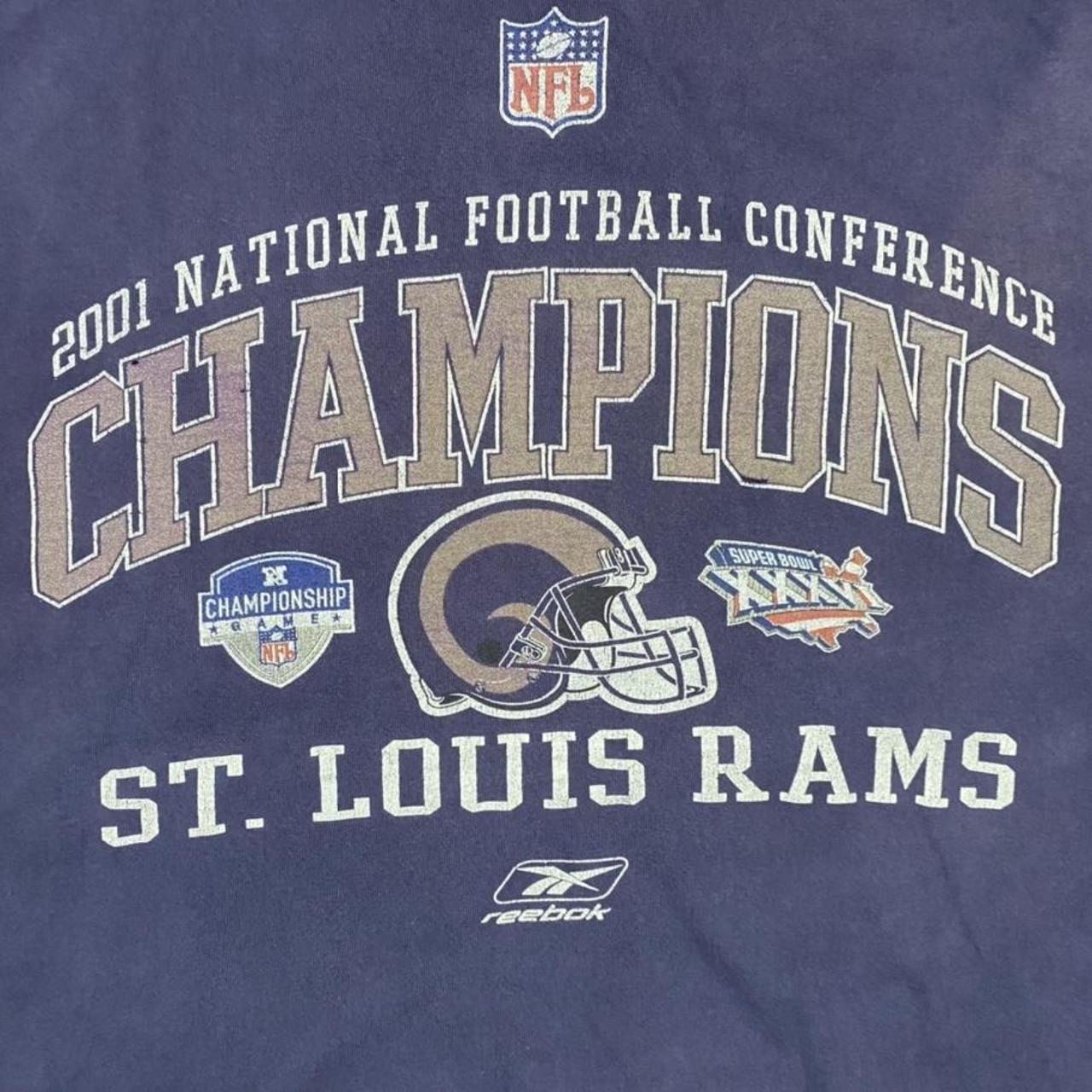 Vintage St. Louis rams shirt. Vintage St. Louis rams... - Depop