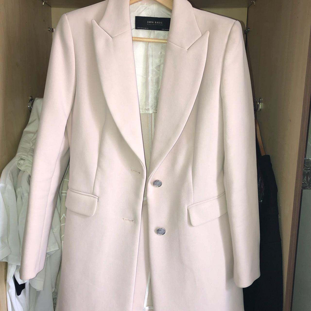 Pink Blazer in the size M from Zara #blazer #Zara #pink - Depop