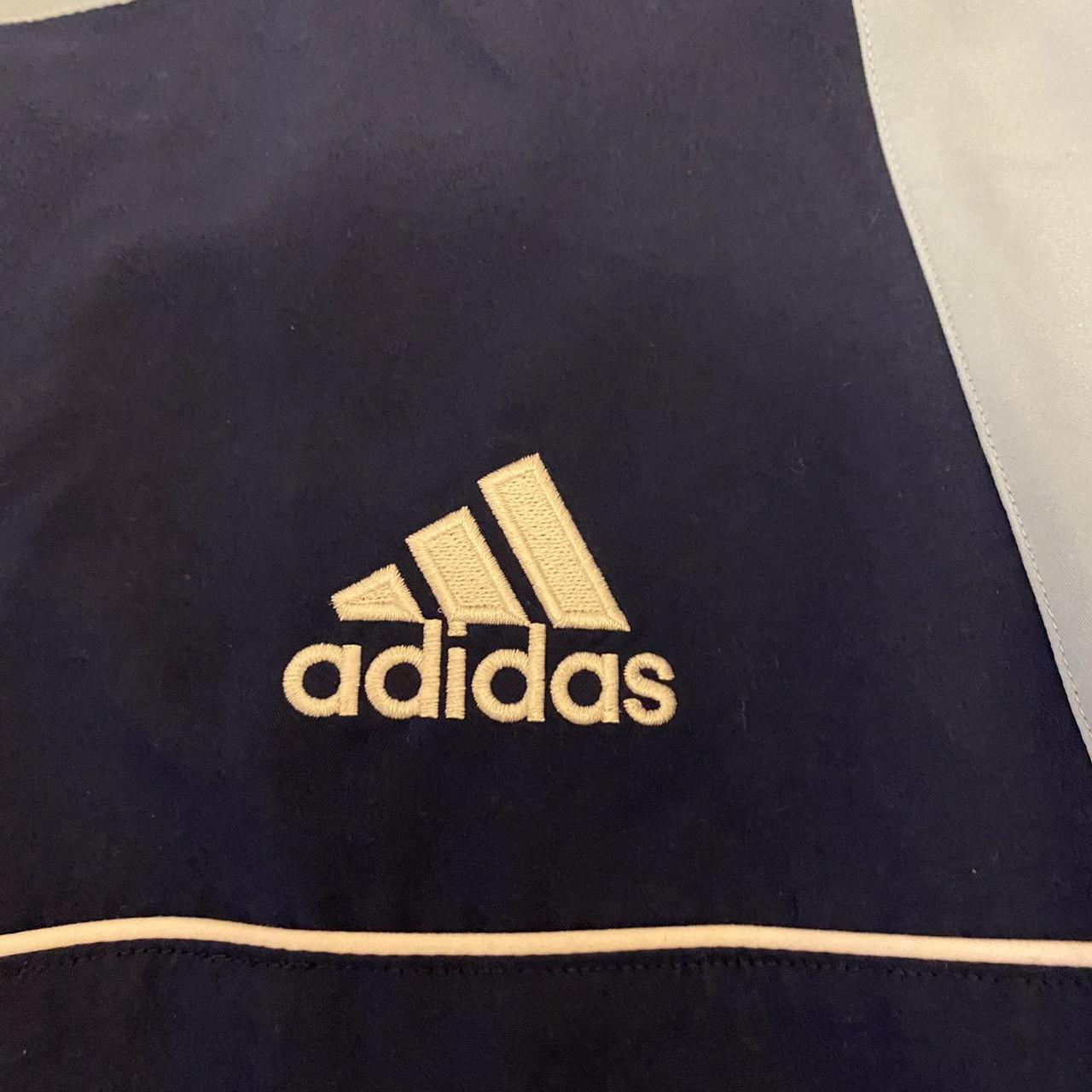 Adidas Navy and Blue | Depop