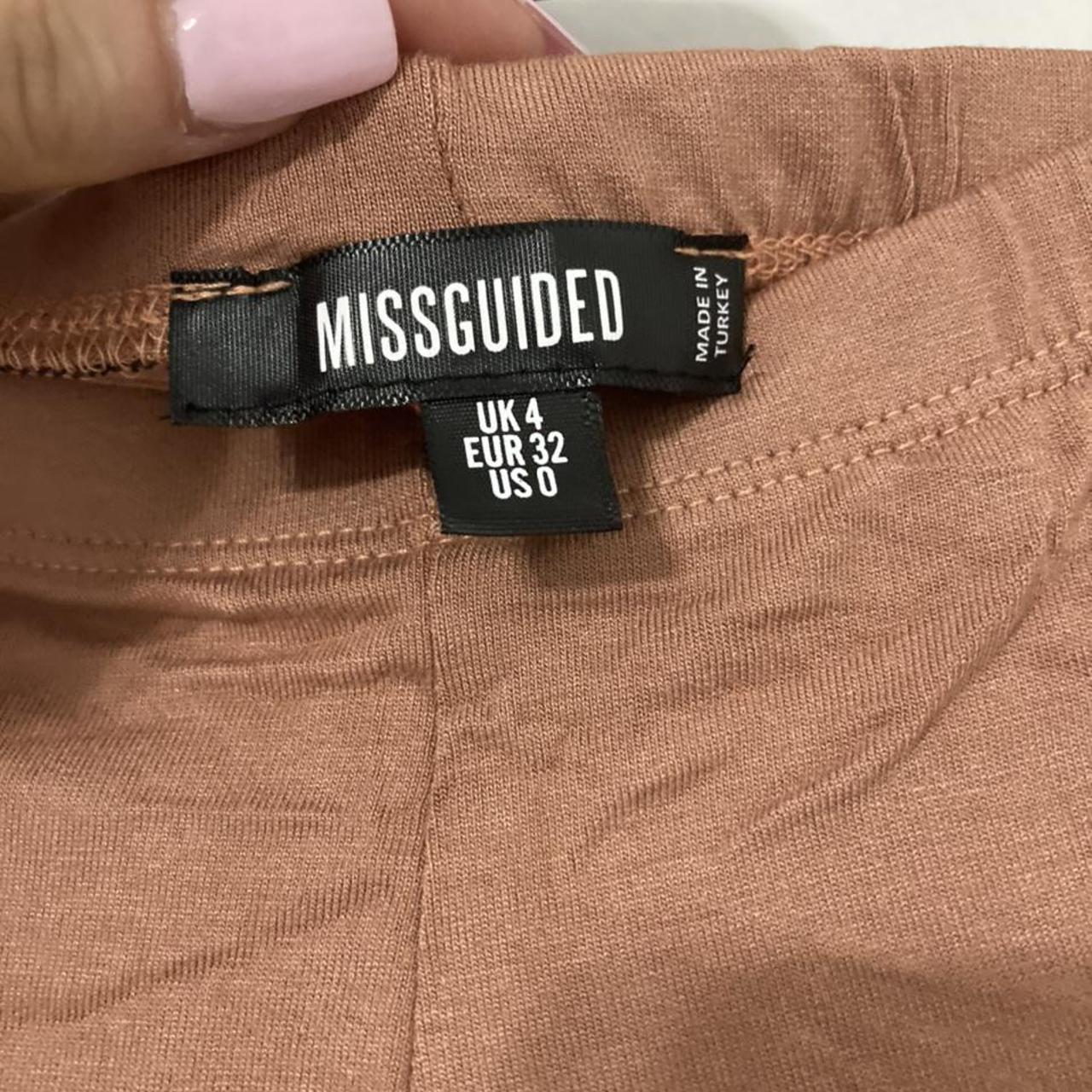 Light brown biker shorts from misguided, never worn... Depop