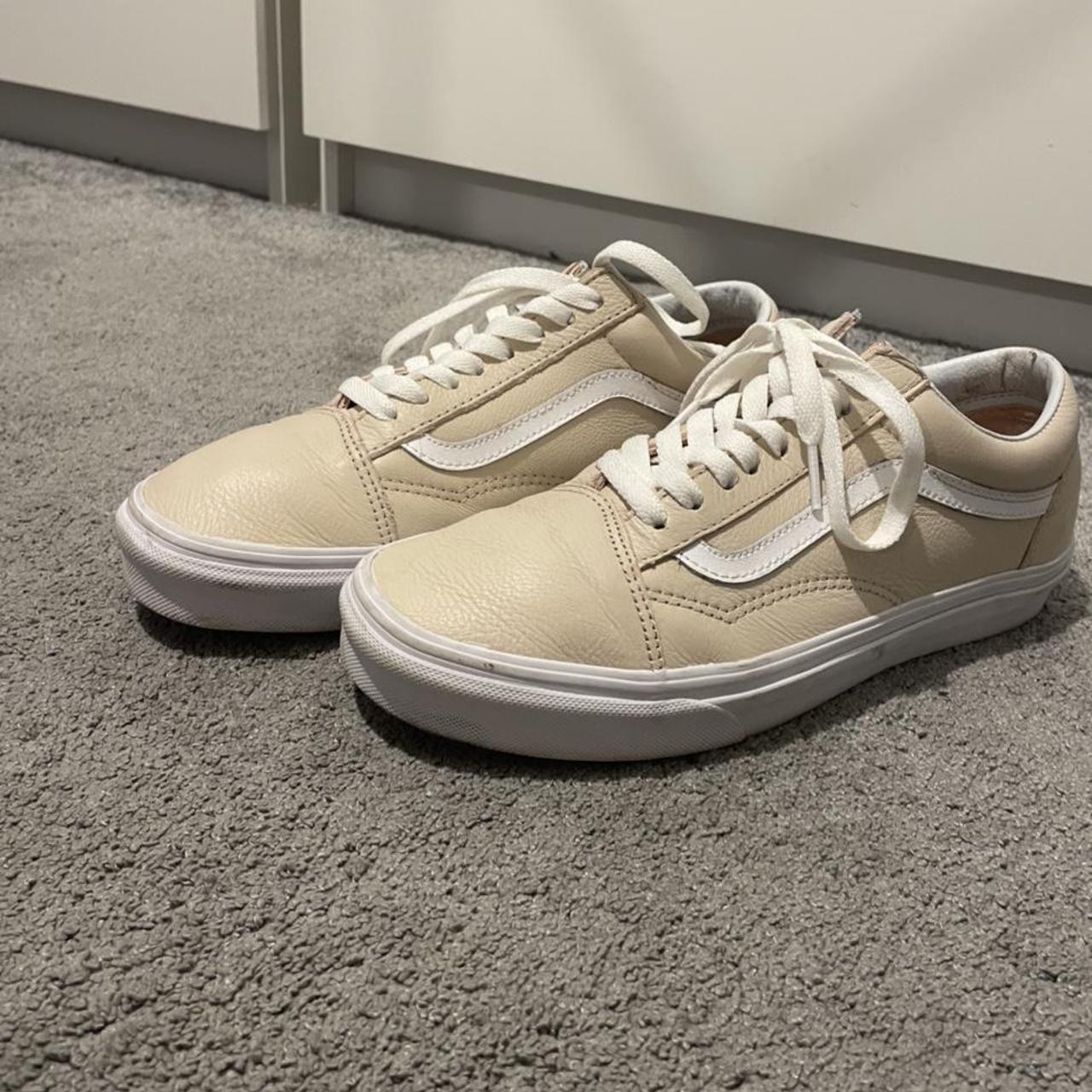 Nude deals leather vans