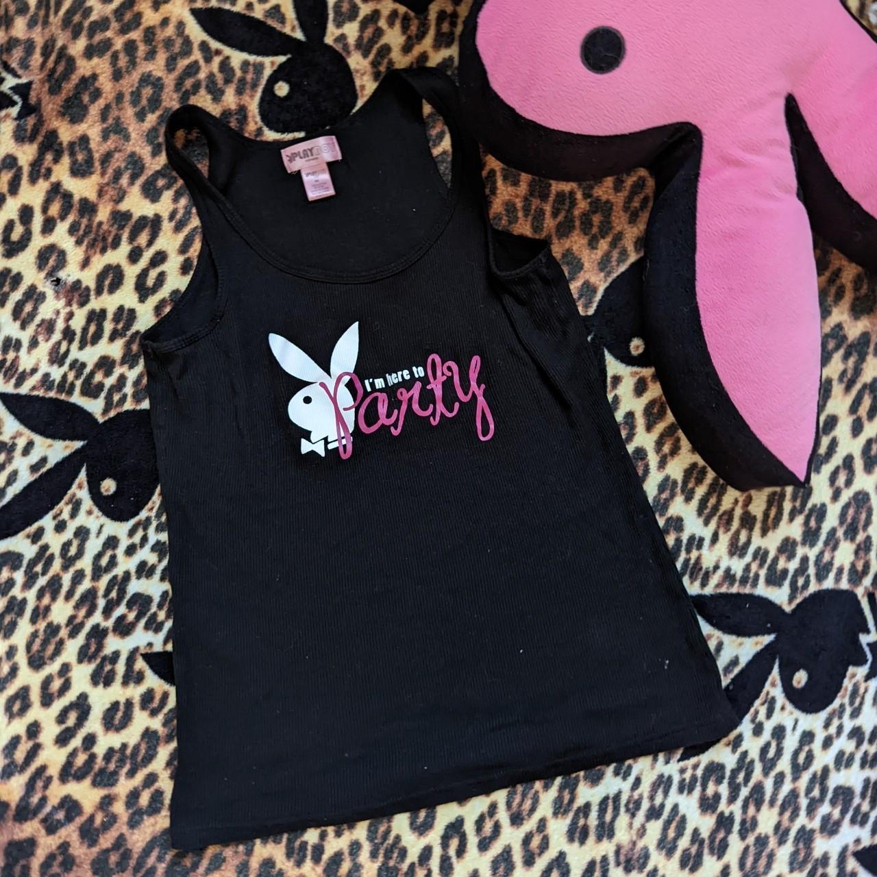 playboy tank top M, may be ok for large clothes may... Depop