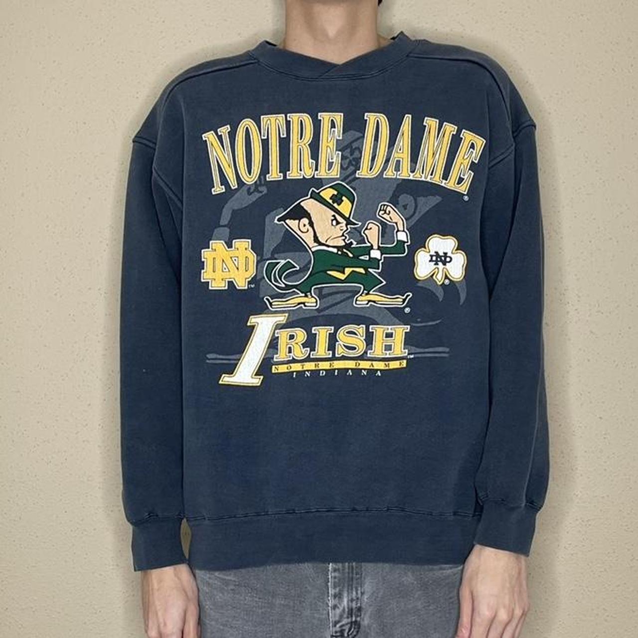 notre dame fighting irish sweatshirt