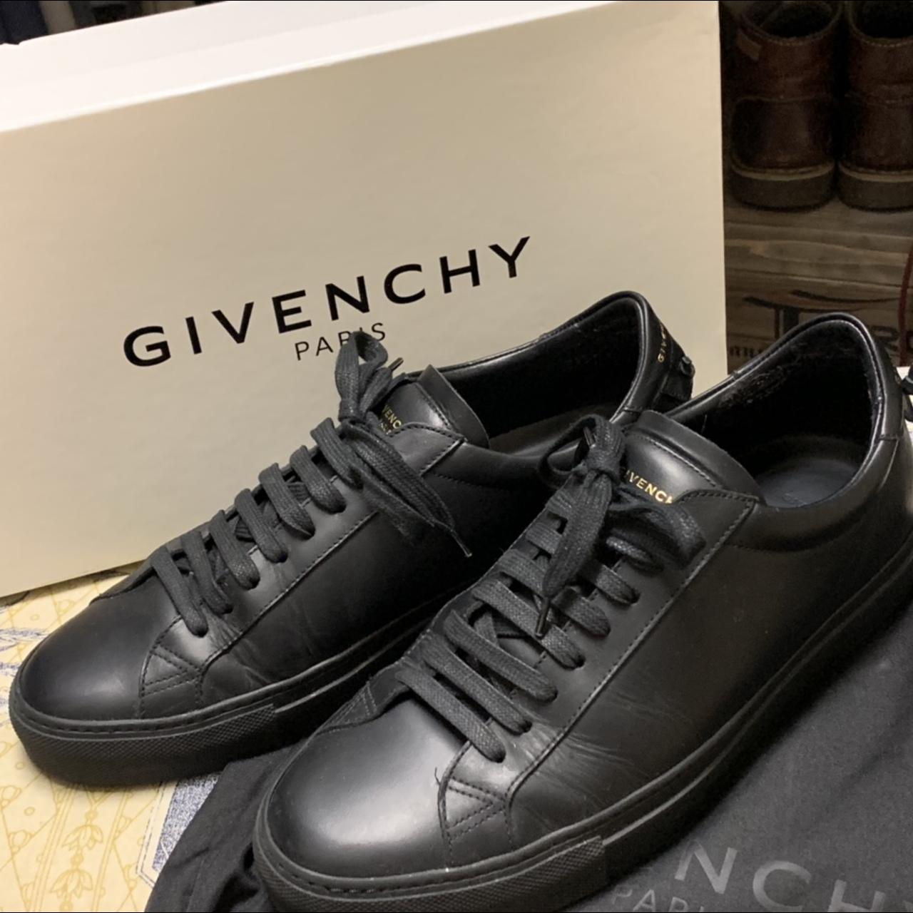 Mens black givenchy clearance trainers