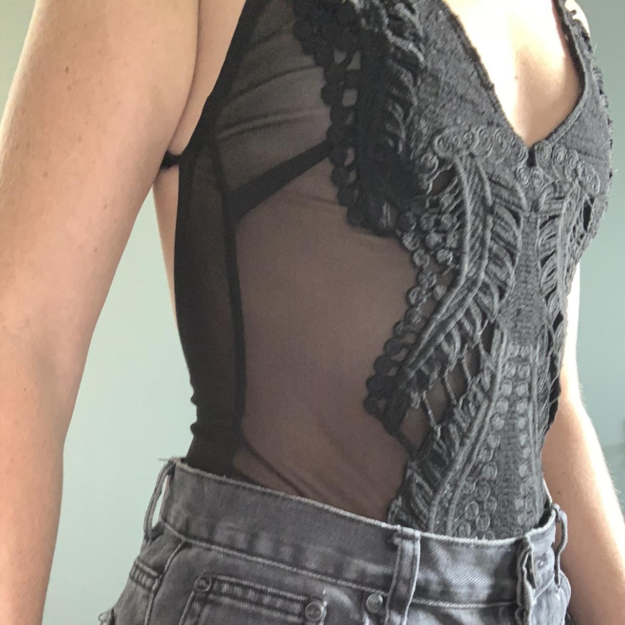 Product Image 3 - Black sexy bodysuit! Size small.