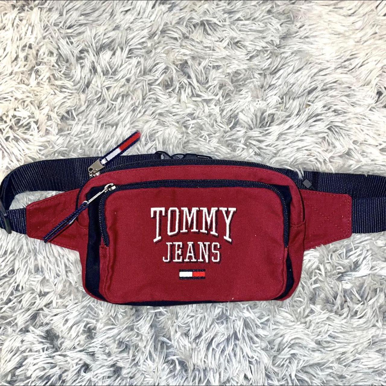 red tommy hilfiger fanny pack