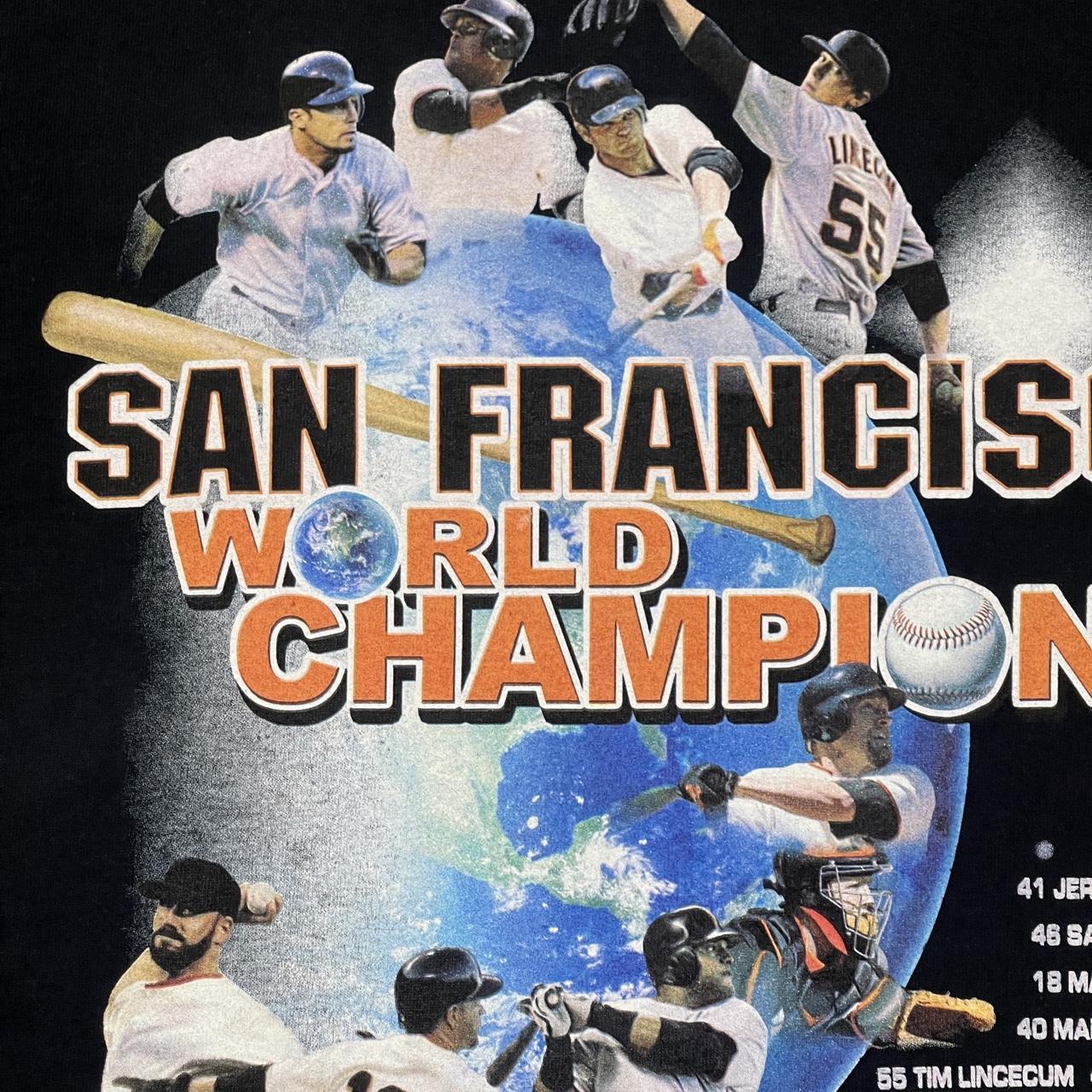 San Francisco Giants 2010 World Series Champions tee - Depop