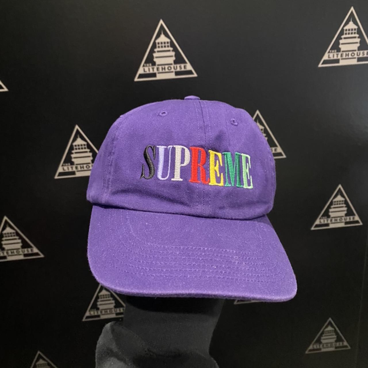 Supreme Multi Color Logo 6 Panel 'Woodland | Depop