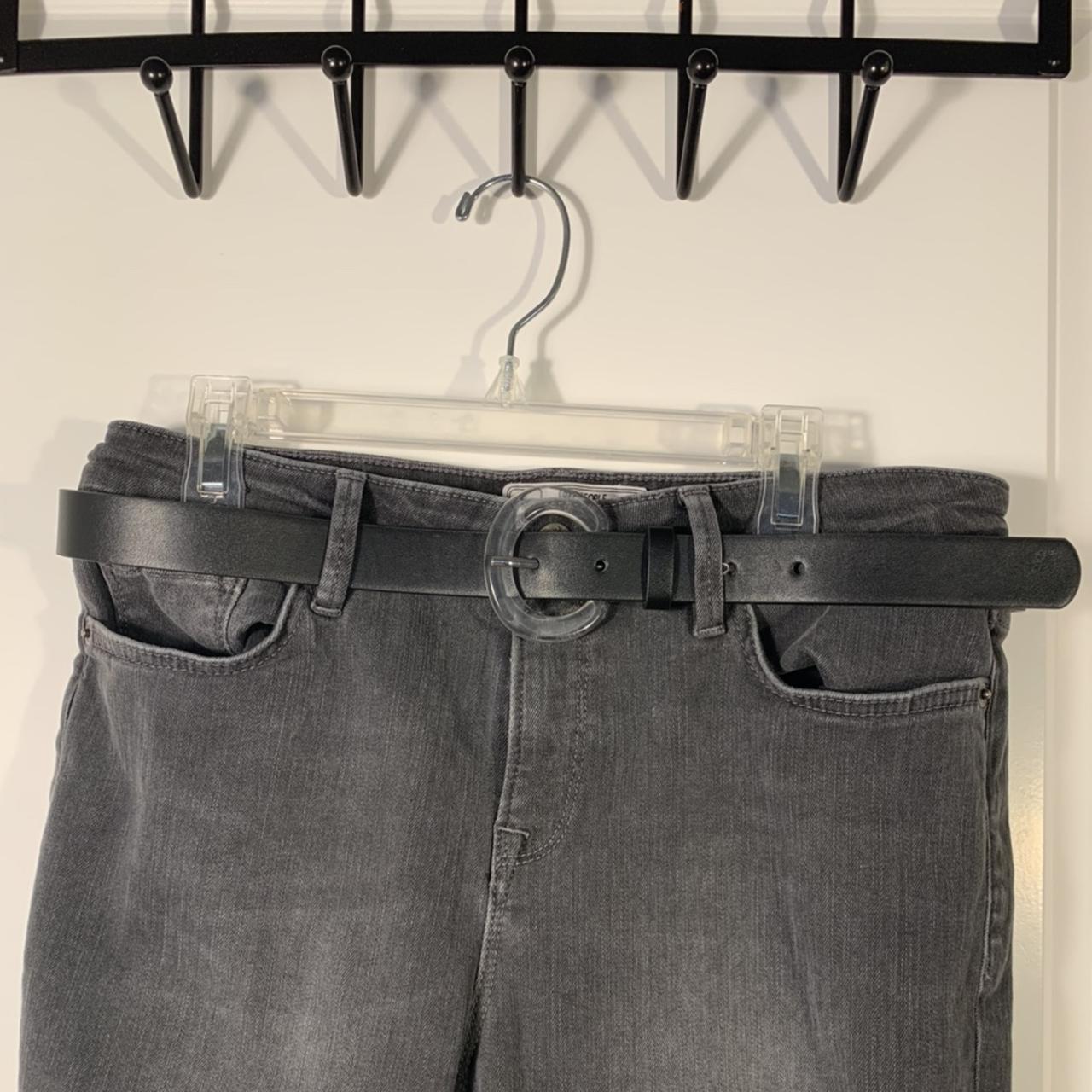 Target Black belt with clear buckle Size Medium Depop