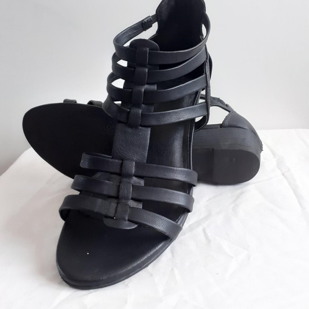 Amazon.com | DREAM PAIRS Women's Aditi-New Black Low Wedge Dress Sandals -  5 M US | Platforms & Wedges