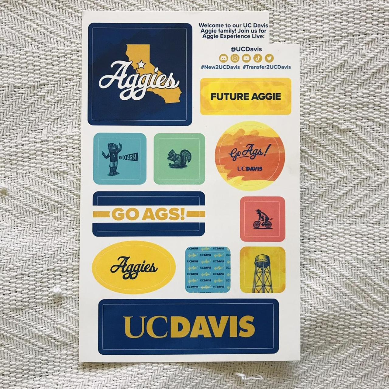 Product Image 1 - UC DAVIS STICKERS 💛📚

Great gift