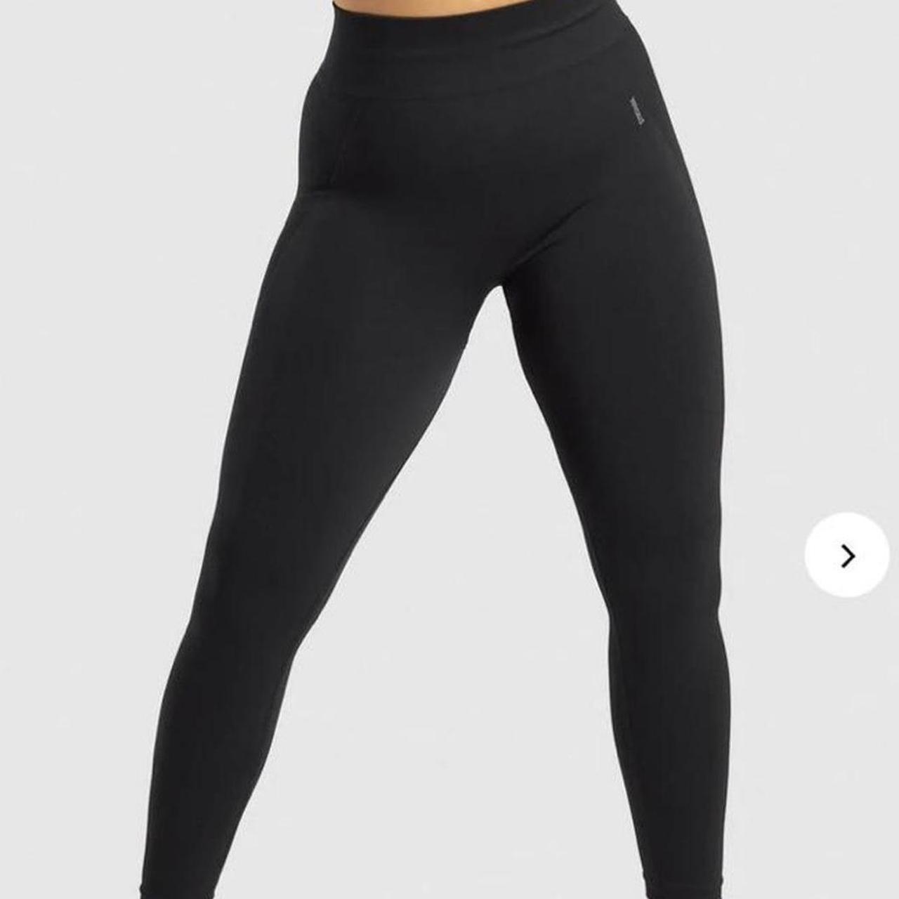 Gymshark Flex Legging (Black) Size XS, Like new Depop