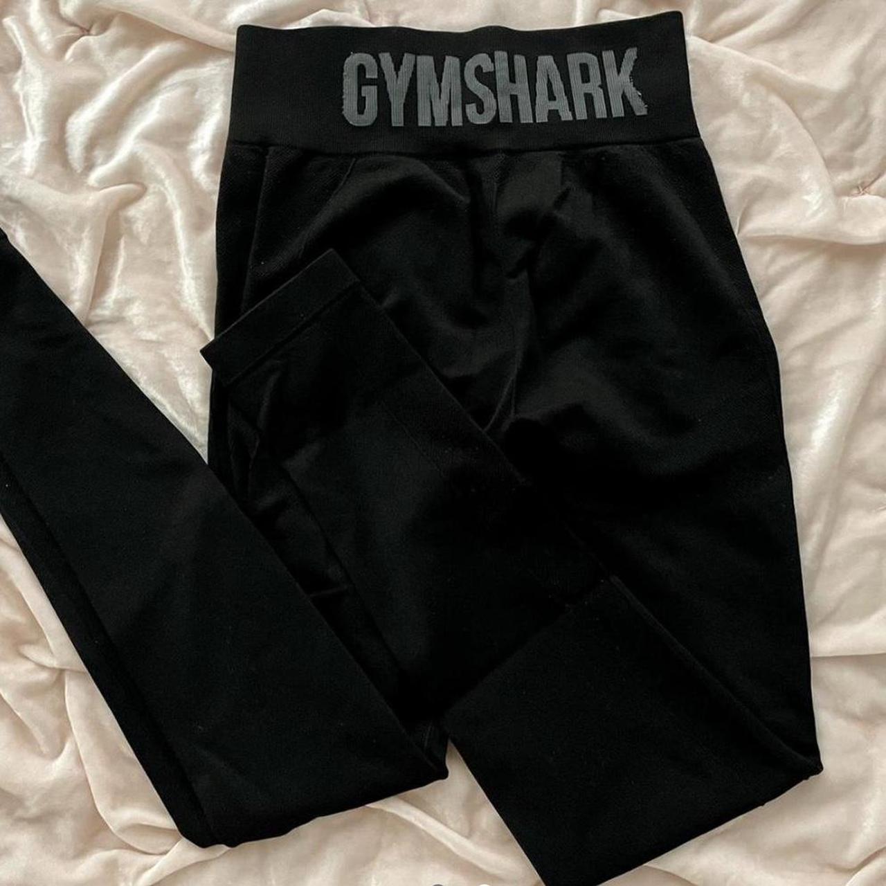 Gymshark Flex Legging (Black) Size XS, Like new Depop
