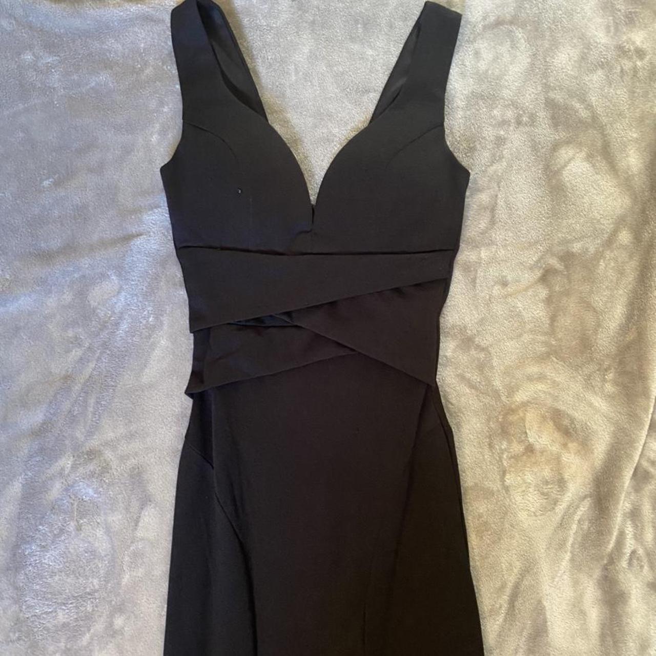 Macy's Women's Black Dress | Depop