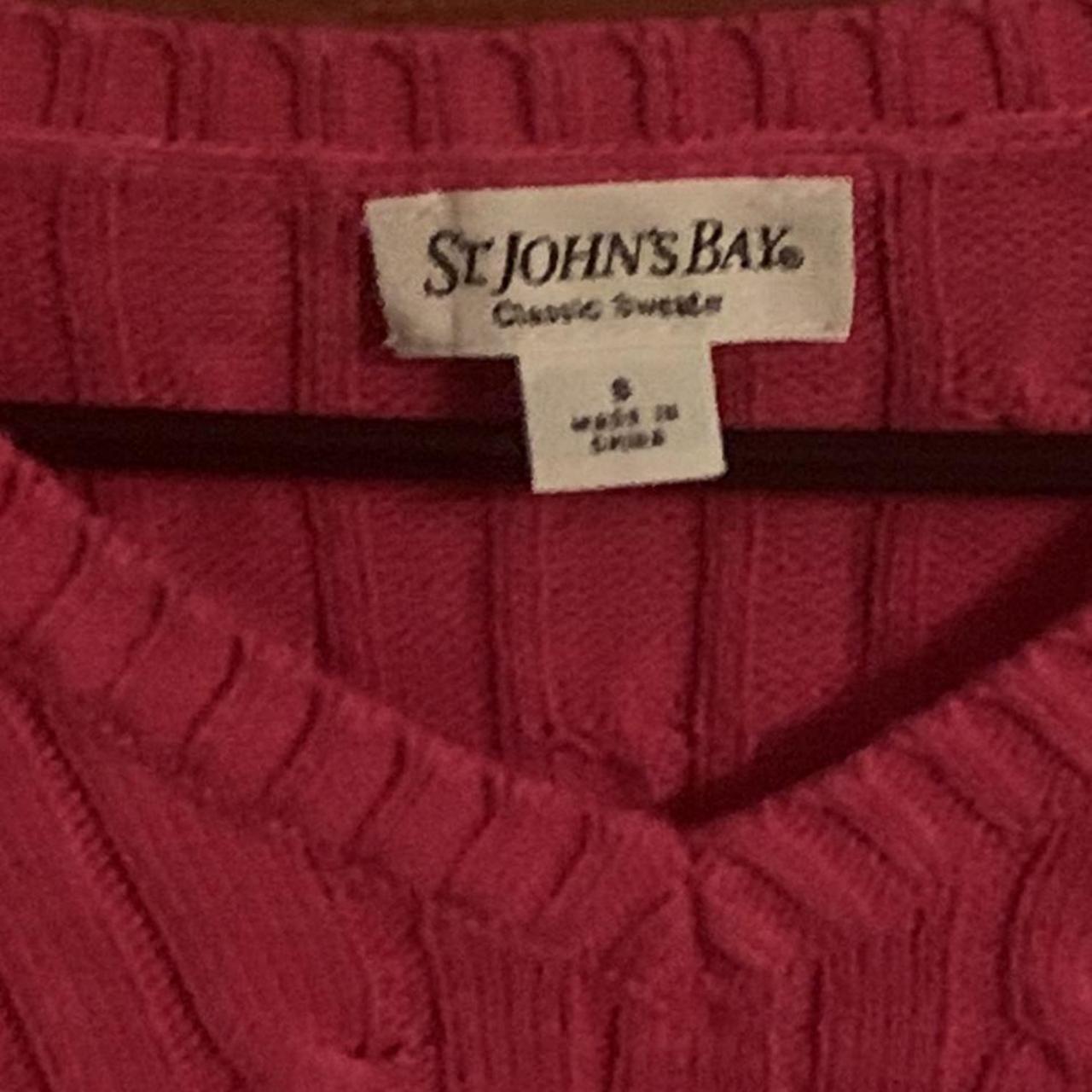 St. John's Bay Womens V Neck Long Sleeve Pullover... - Depop