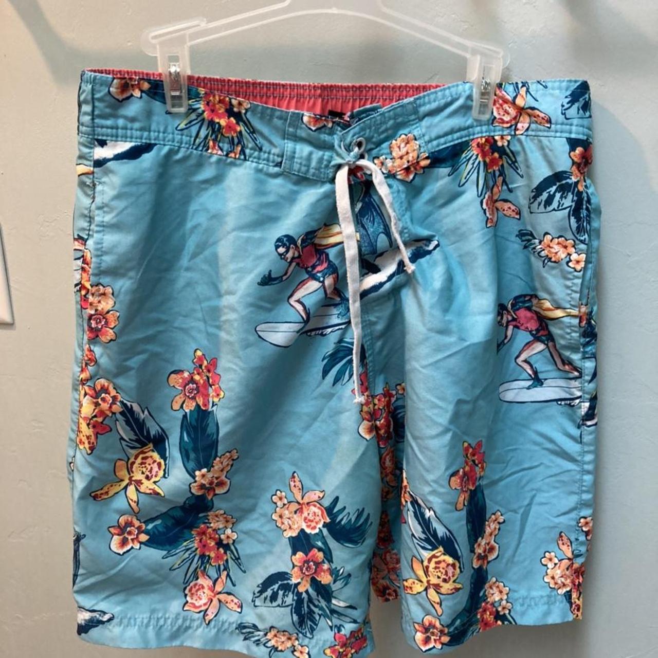 DC Comics Men's Multi Swim-briefs-shorts | Depop