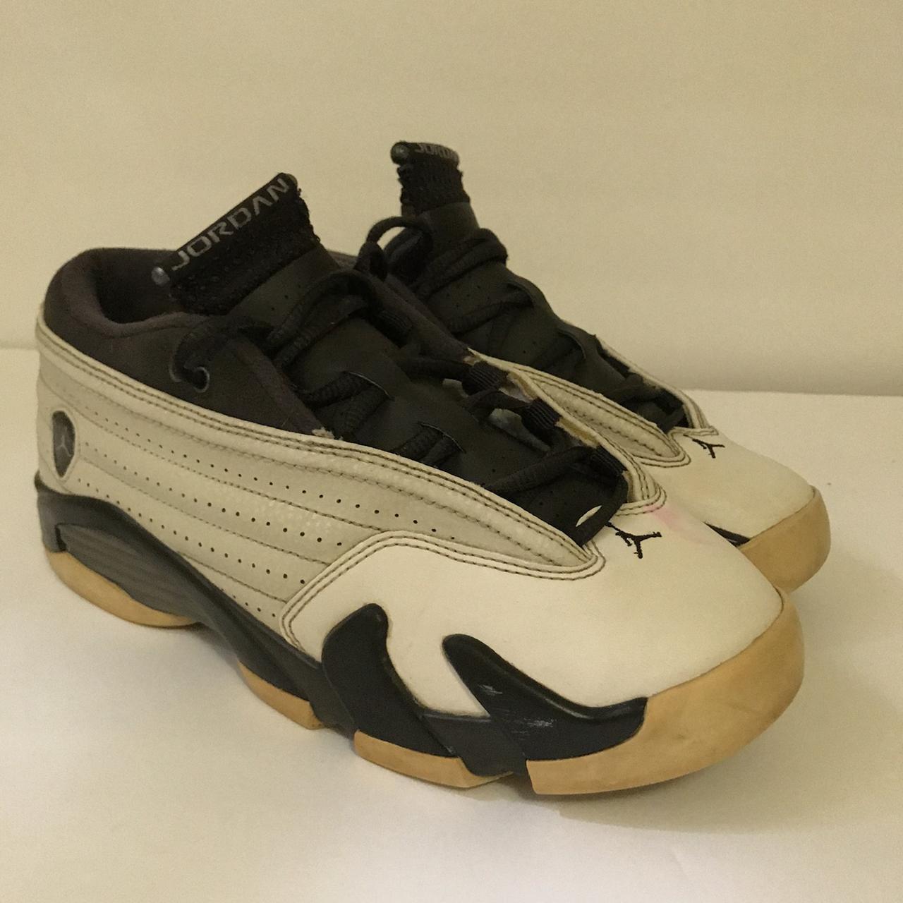 NIKE AIR JORDAN 14 RETRO LOW PRM GG PHANTOM WHITE. Depop