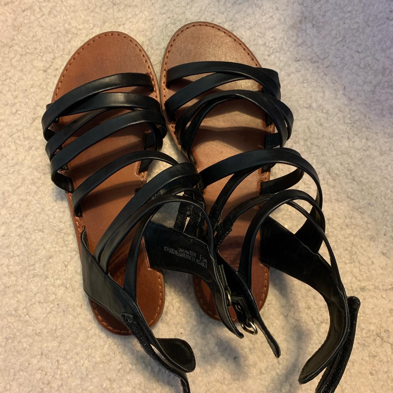 Charlotte Russe Sandals - Size 6 - Depop