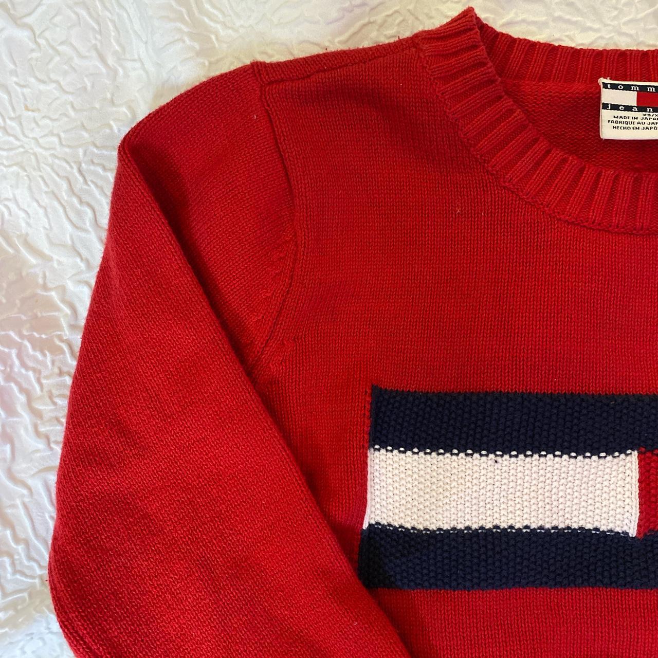 tommy hilfiger cropped sweater -sooo cute, great... - Depop