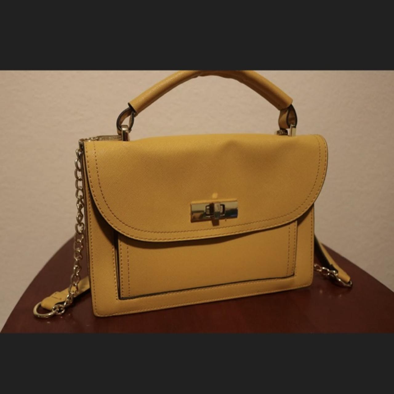 Yellow discount mustard purse