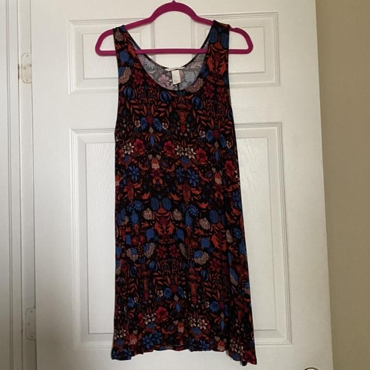 H&M dress. Size L. 100% viscose - Depop